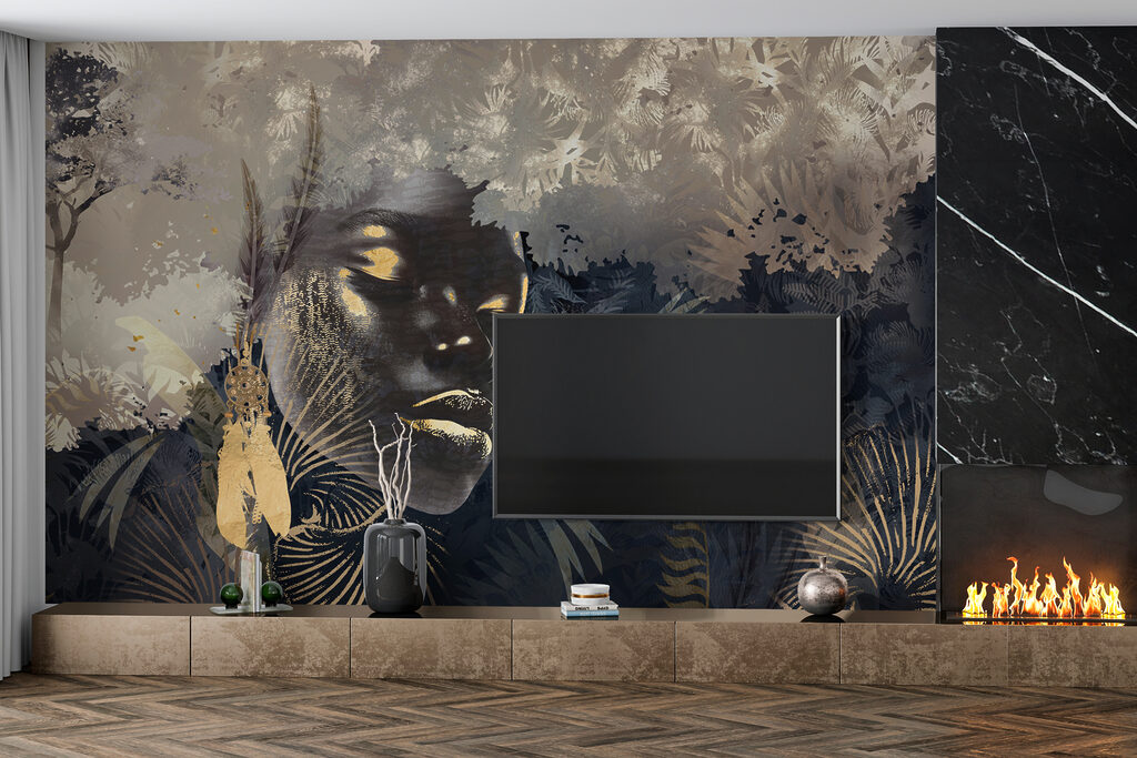 Face Among the Leaves — interior 3