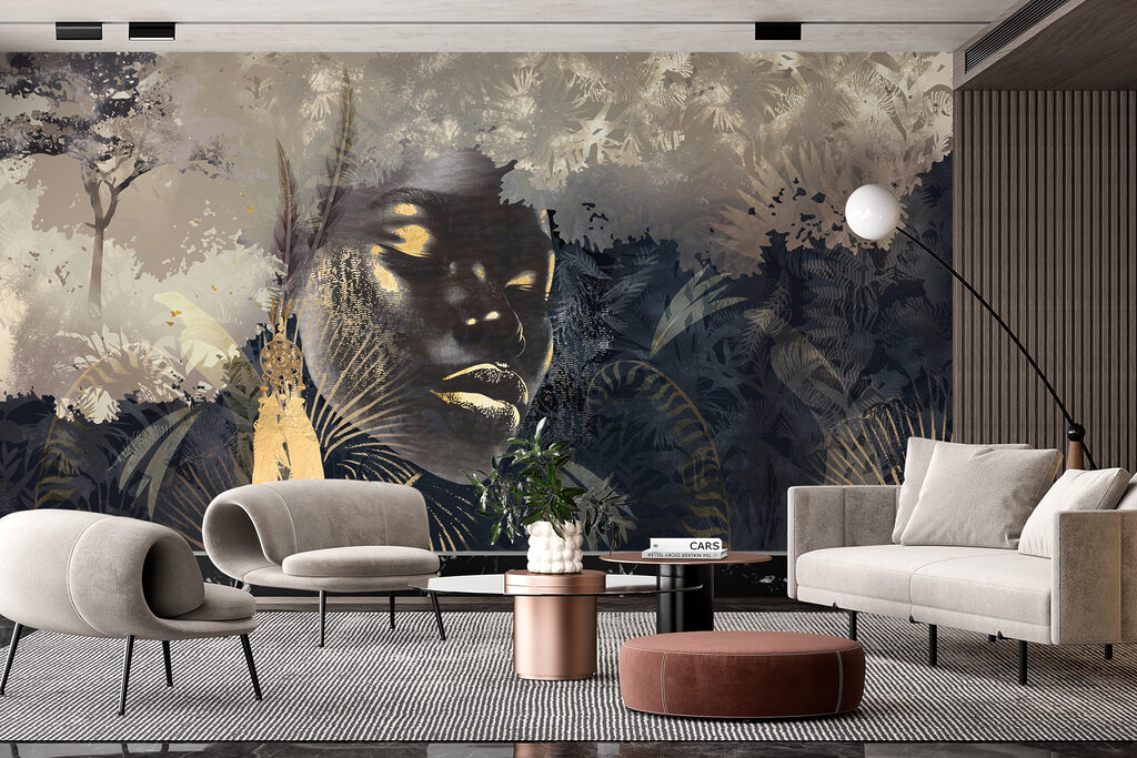 Face Among the Leaves — interior 4