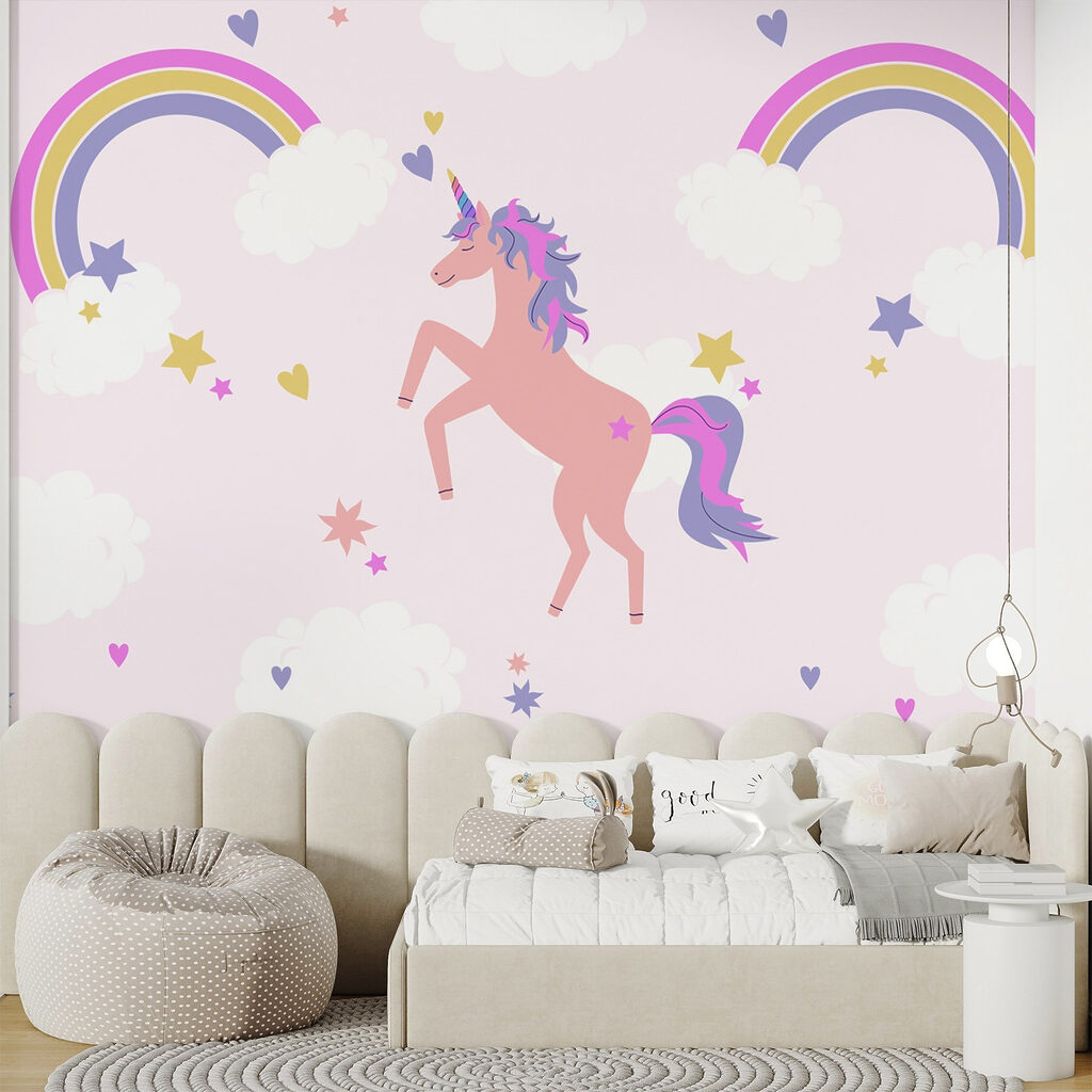 Unicorn between rainbows — interior 2