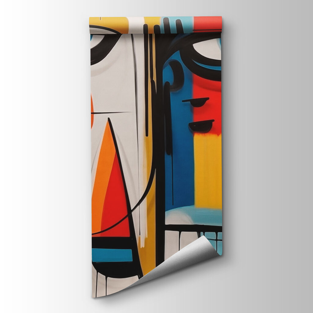 Stylised faces — product view