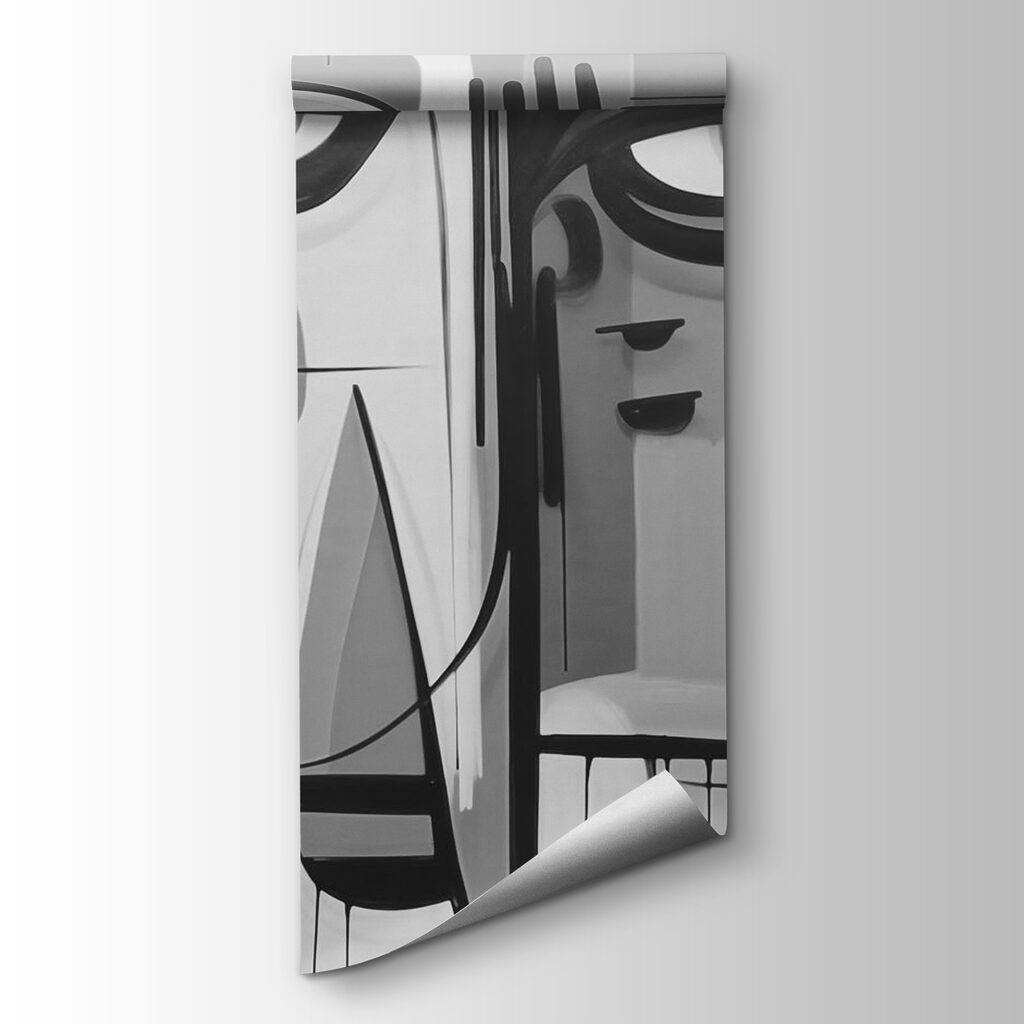 Faces in Bold Lines — product view