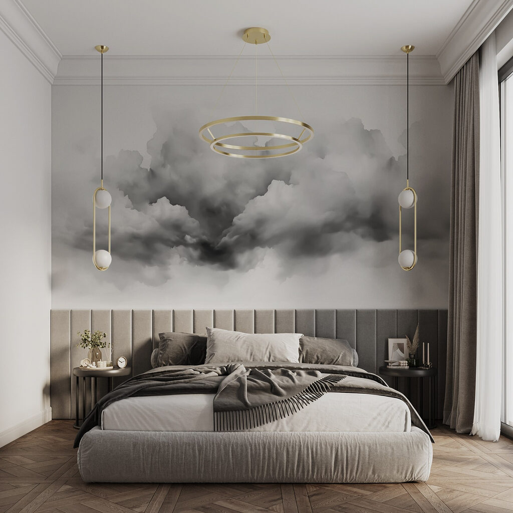 Grey clouds blending together — interior 1