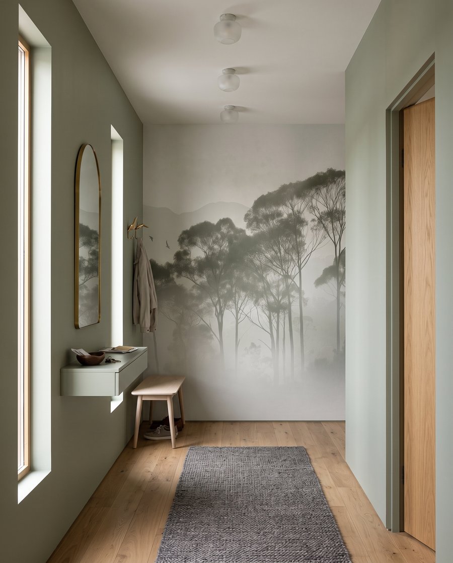 Treetops in Mist — interior 5