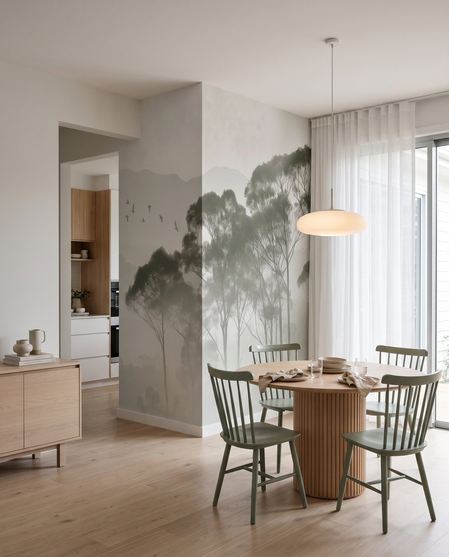 Treetops in Mist — interior 8