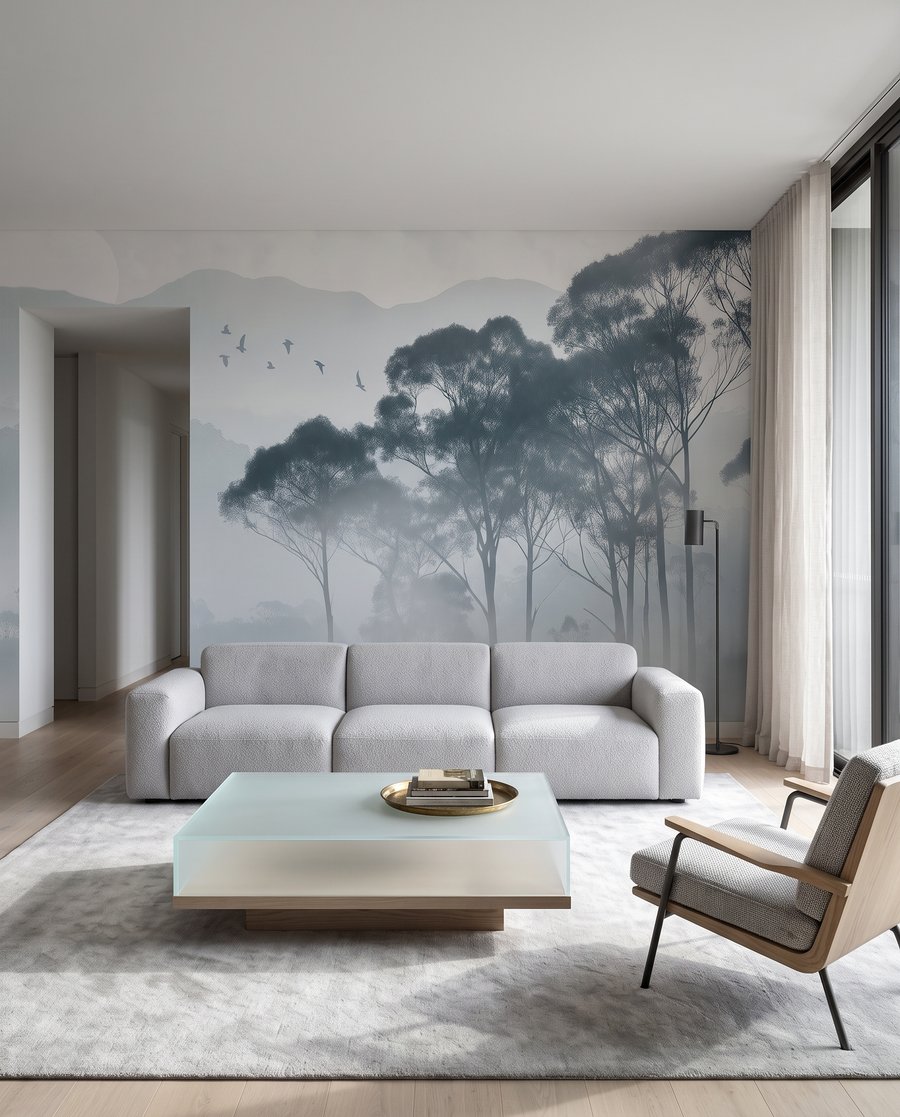 Treetops in Mist — interior 3