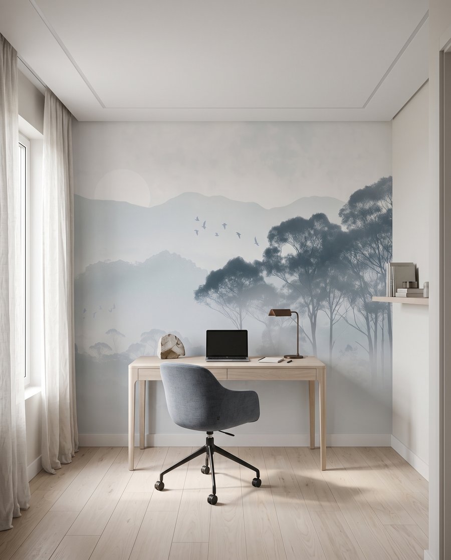 Treetops in Mist — interior 6