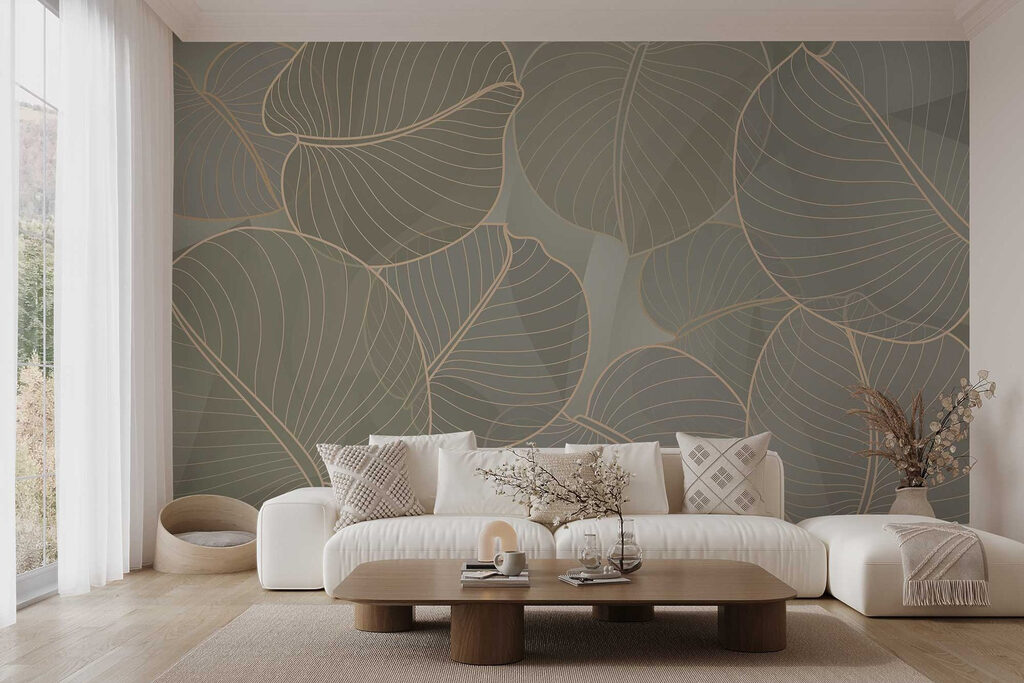 Leaf edges, light lines — interior 6