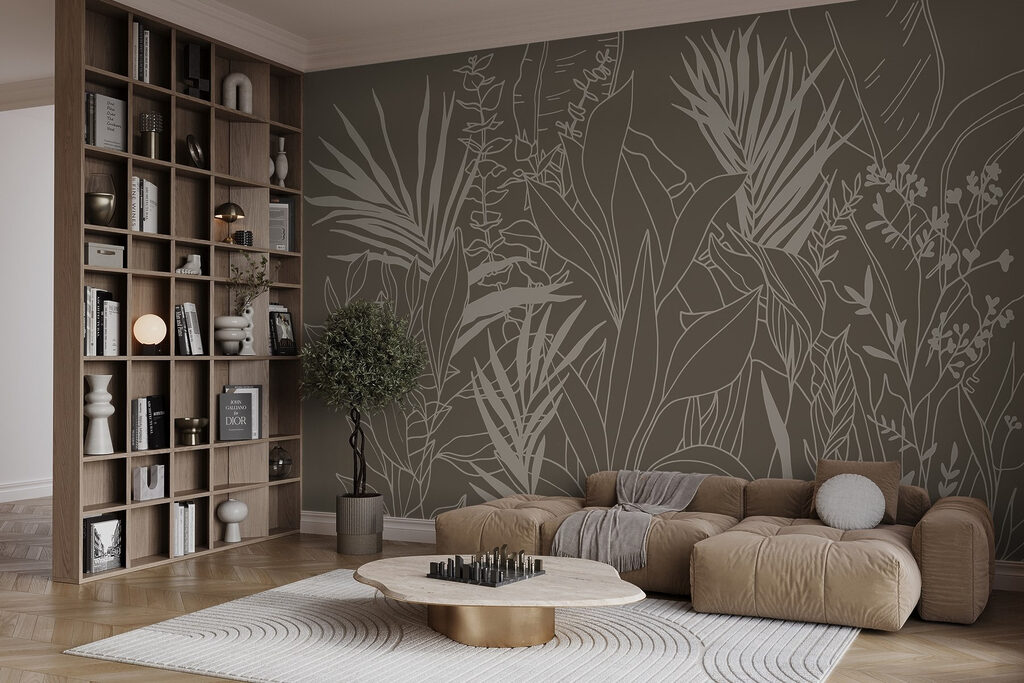 Wildflower Study in an interior