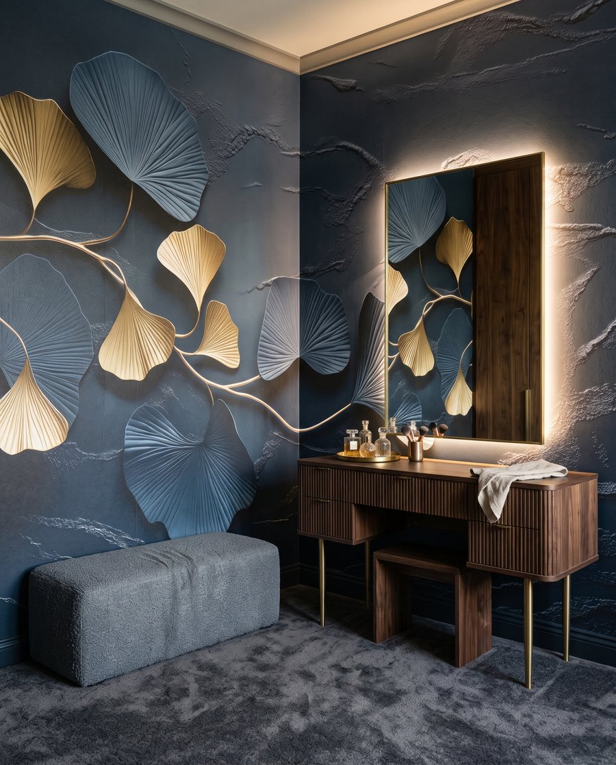 Ginkgo After Dark in an interior