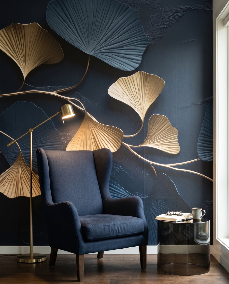 Ginkgo After Dark in an interior