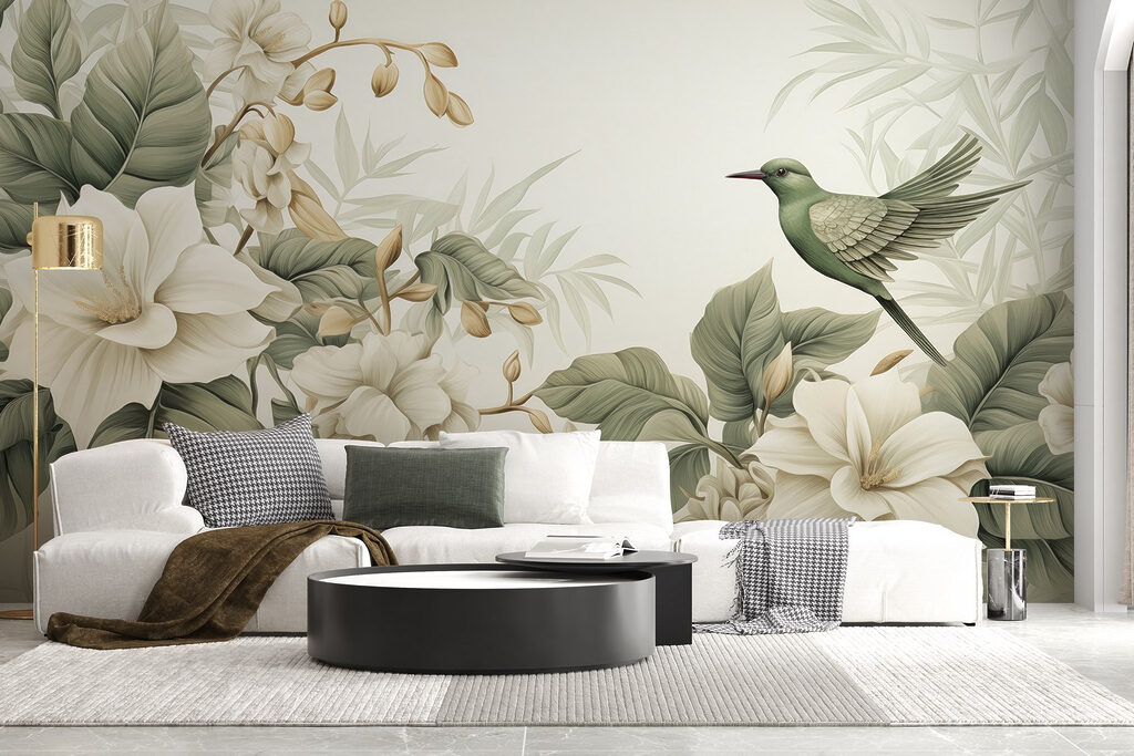 Garden Songbird in an interior
