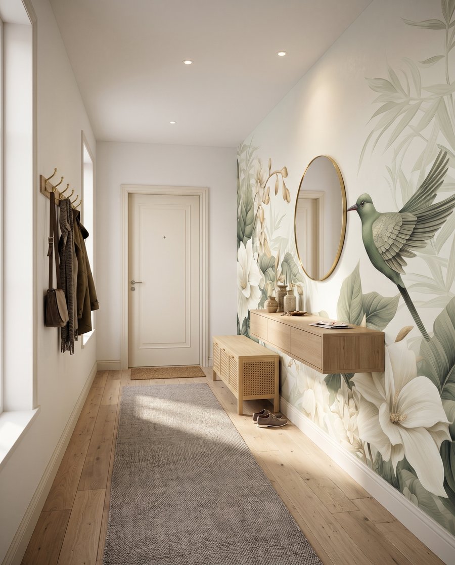 Garden Songbird in an interior