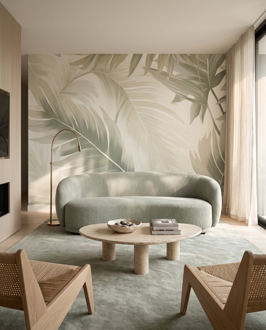Palm Breeze in an interior