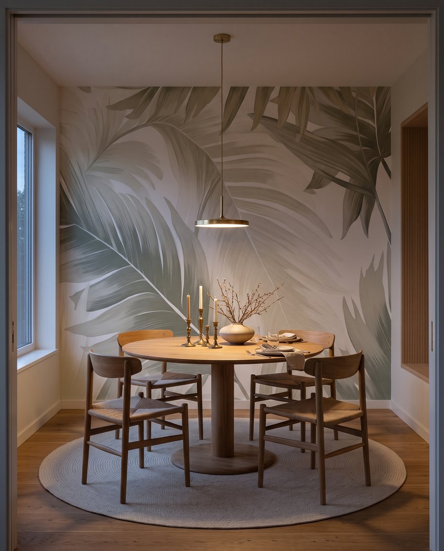 Palm Breeze in an interior