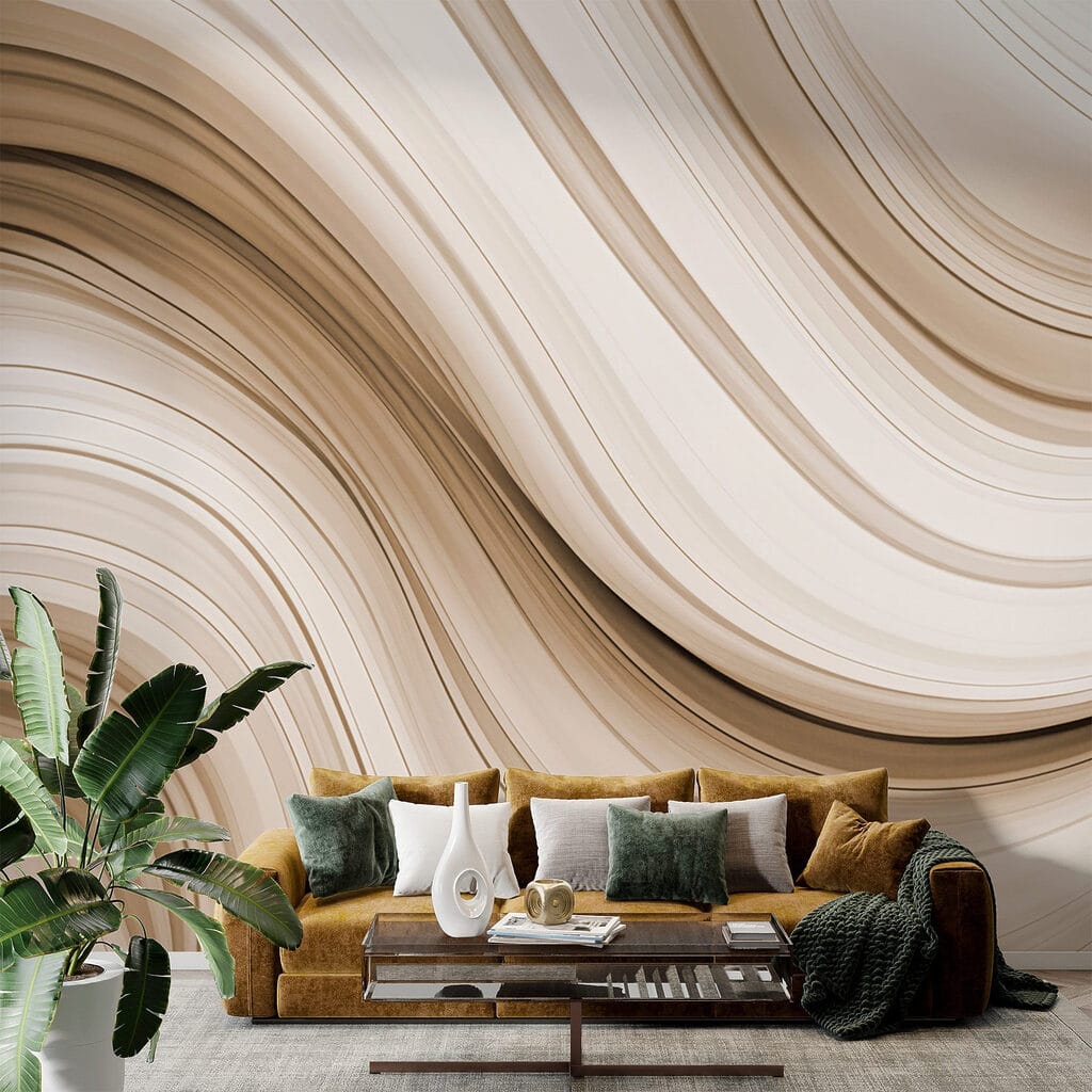 Broad flowing waves — interior 3