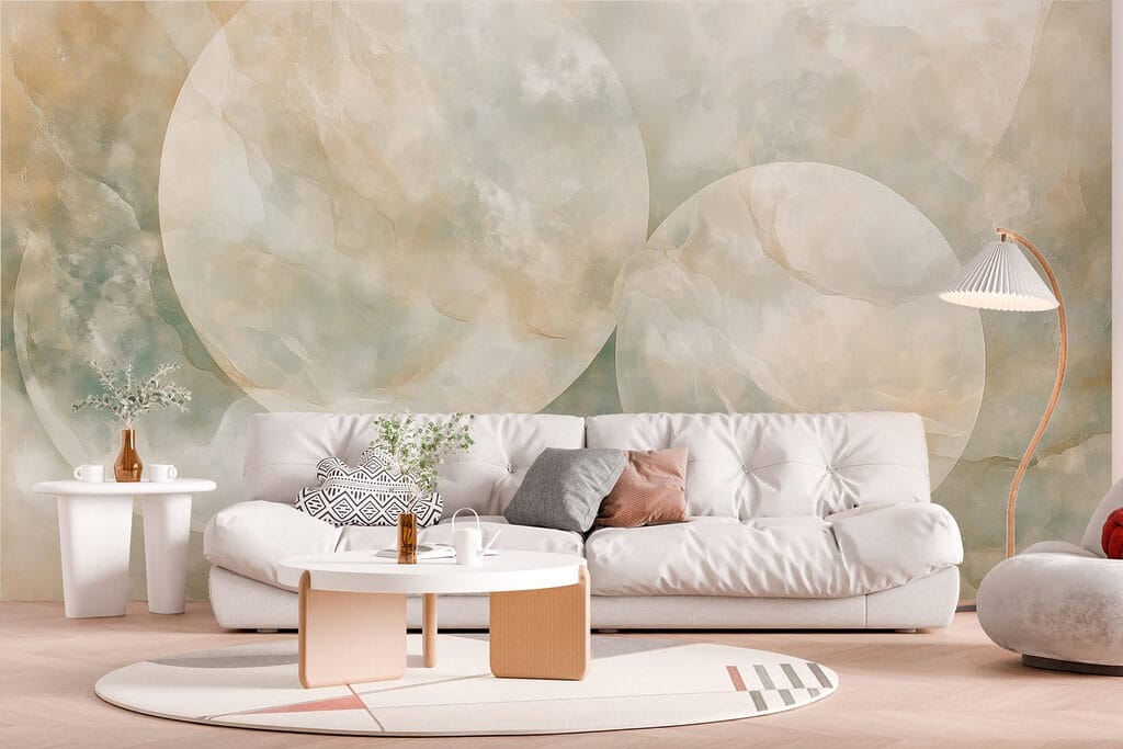 Circles in soft mist — interior 5