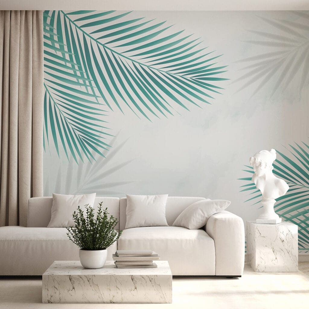 Palm Frond Corners — interior 2