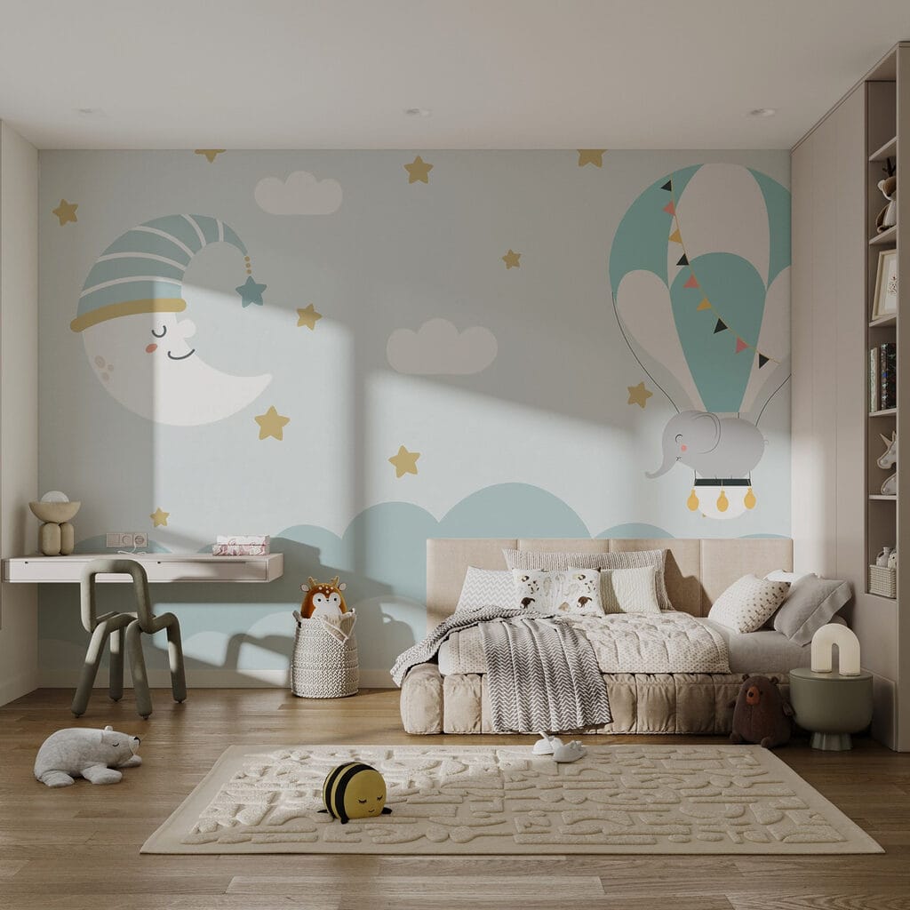 Elephant in a balloon — interior 2
