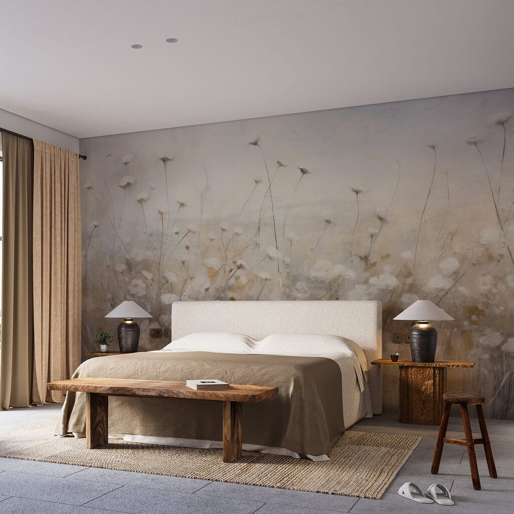 Meadow in Soft Light in an interior