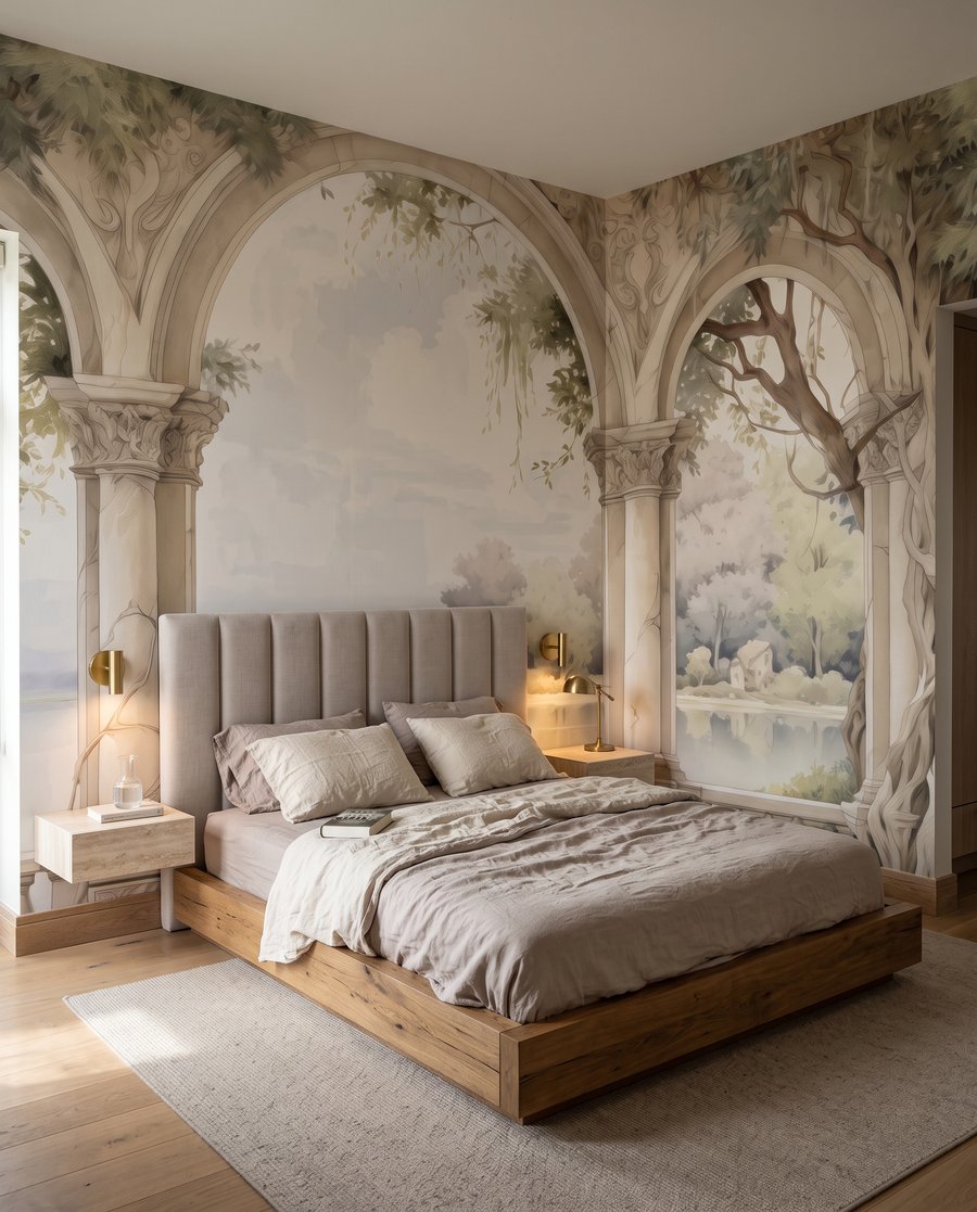 Garden Archway in an interior