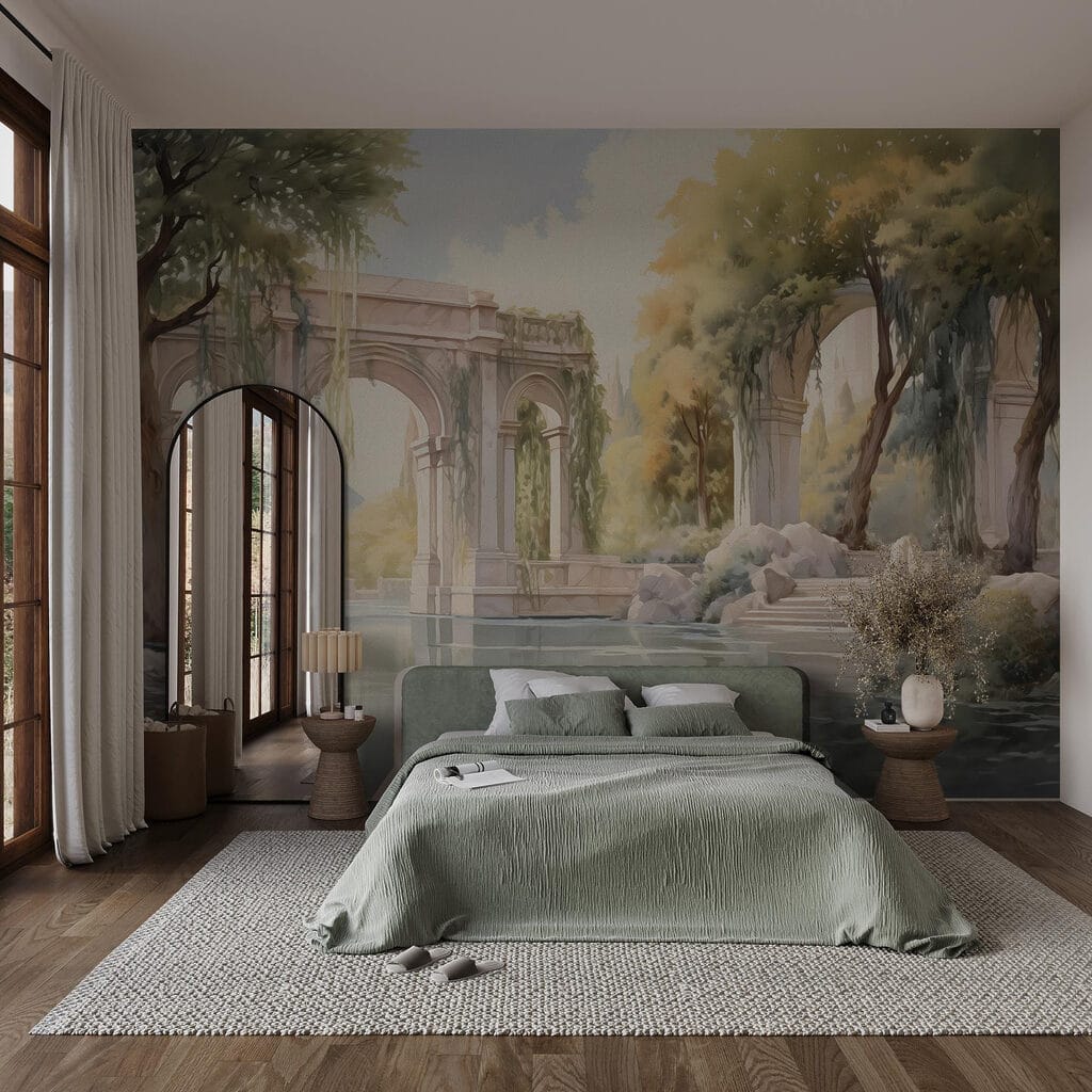 Garden of Arches in an interior