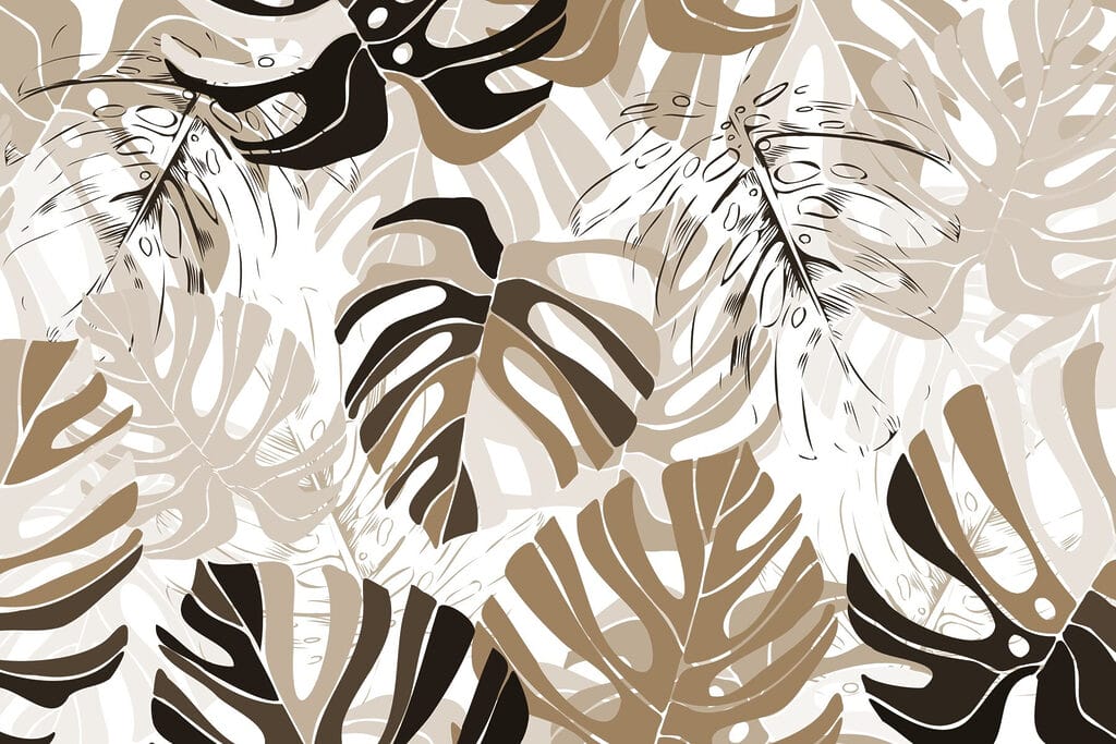 Monstera Pattern Play — full design