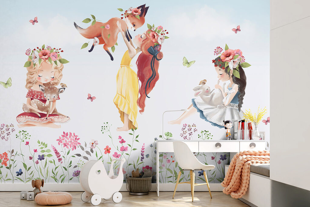 Flower Meadow Friends — interior 2