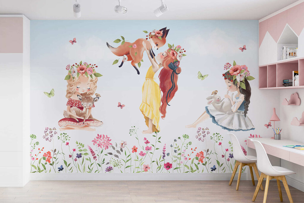 Flower Meadow Friends — interior 3