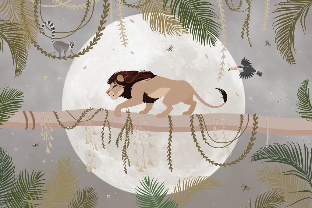 Lion in the Canopy — full design