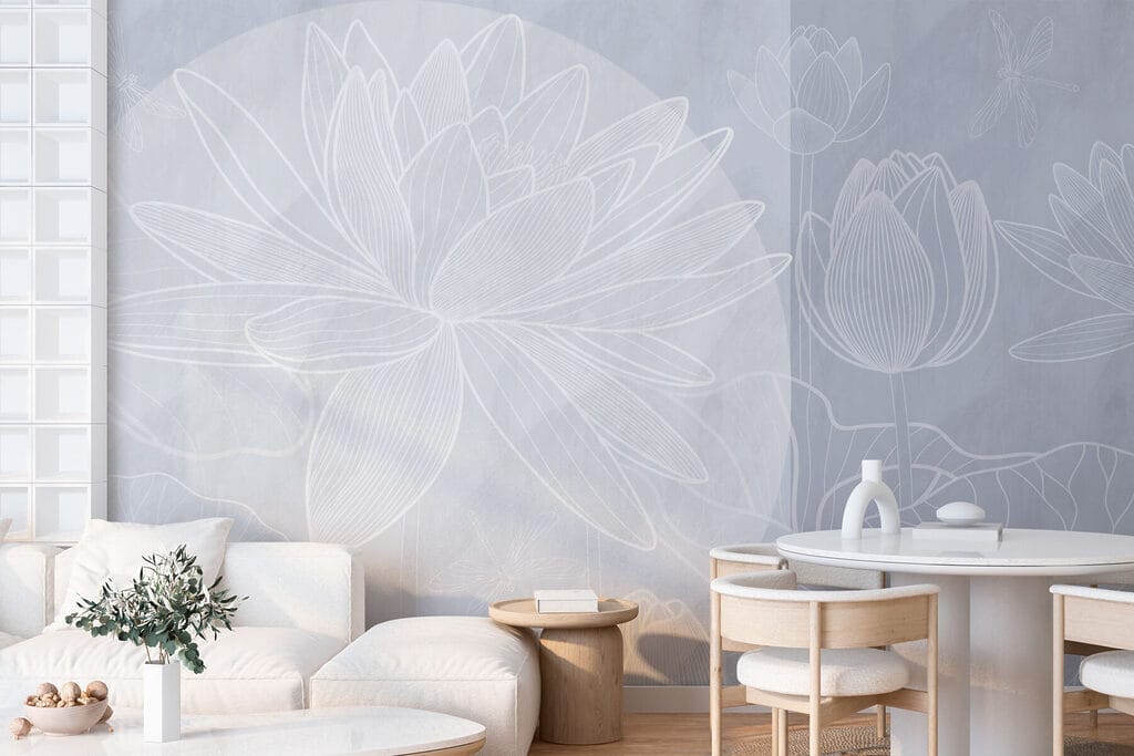 Petal Line Tapestry — interior 1