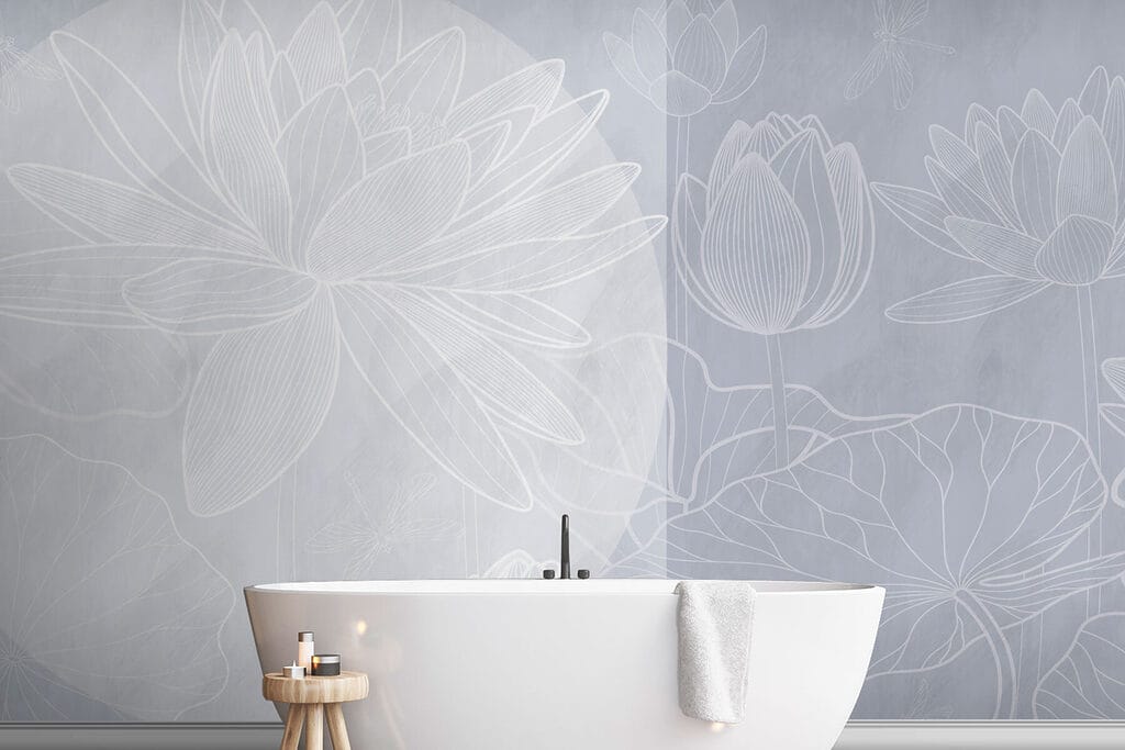 Petal Line Tapestry — interior 3