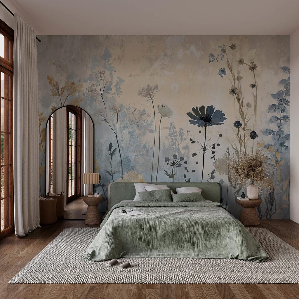 Wildflower Study in an interior