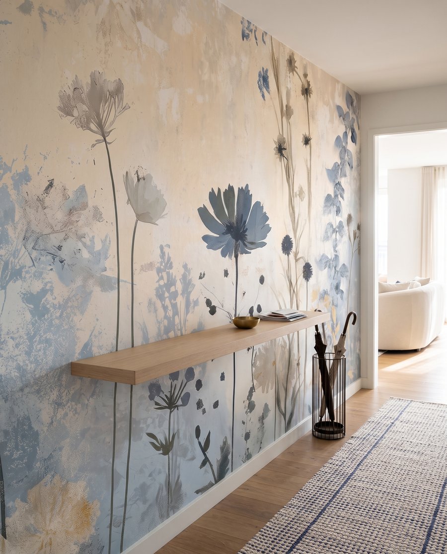Wildflower Study in an interior