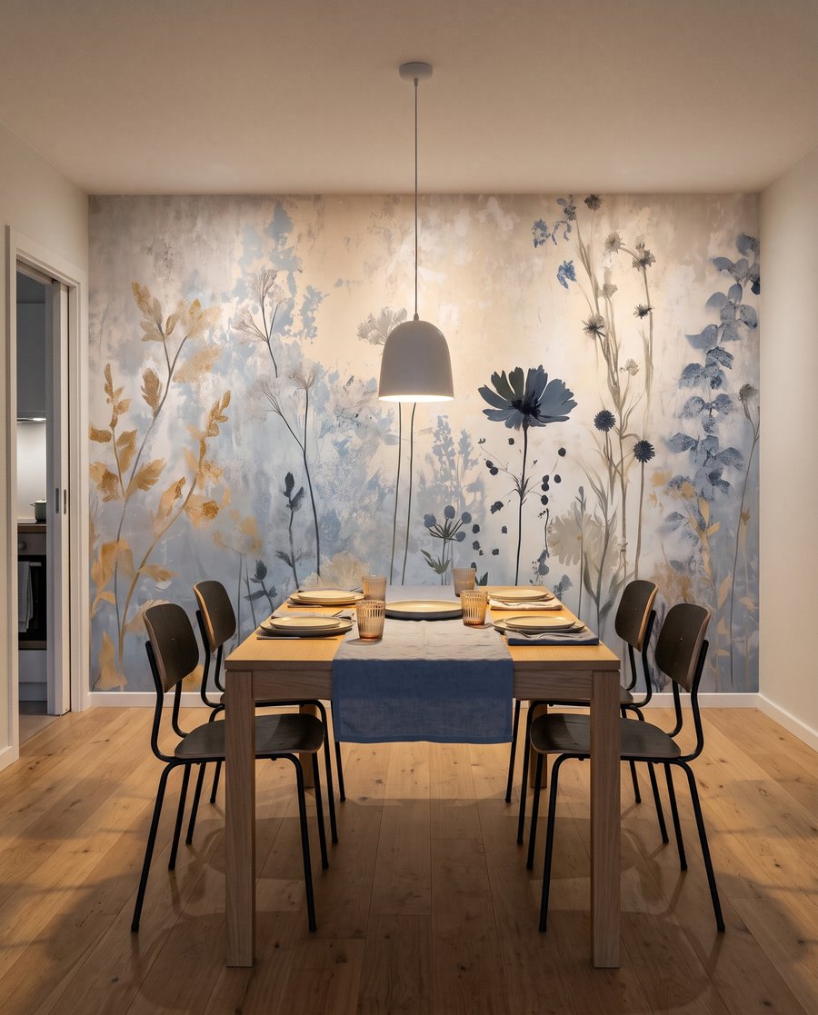 Wildflower Study in an interior