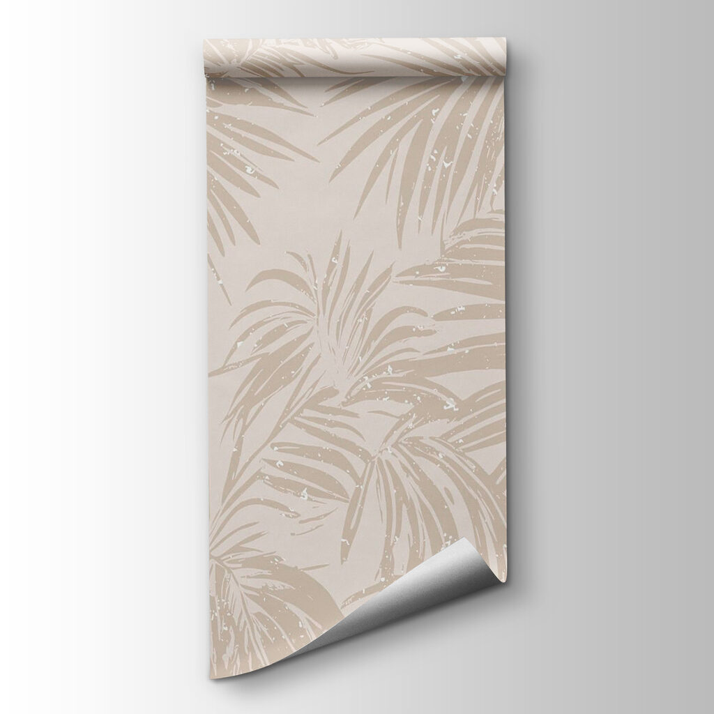 Palms as beige silhouettes — product view