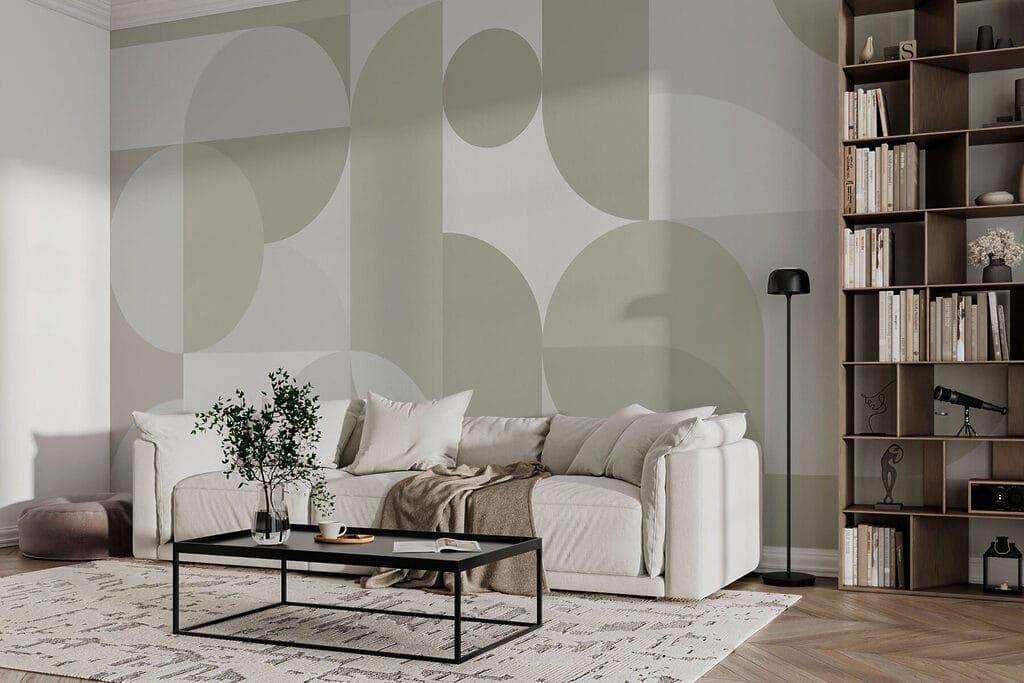 Geometric Circle Patchwork — interior 3