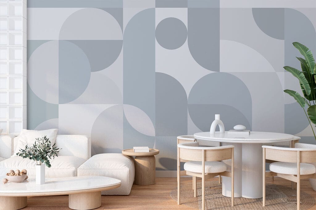 Geometric Circle Patchwork — interior 1