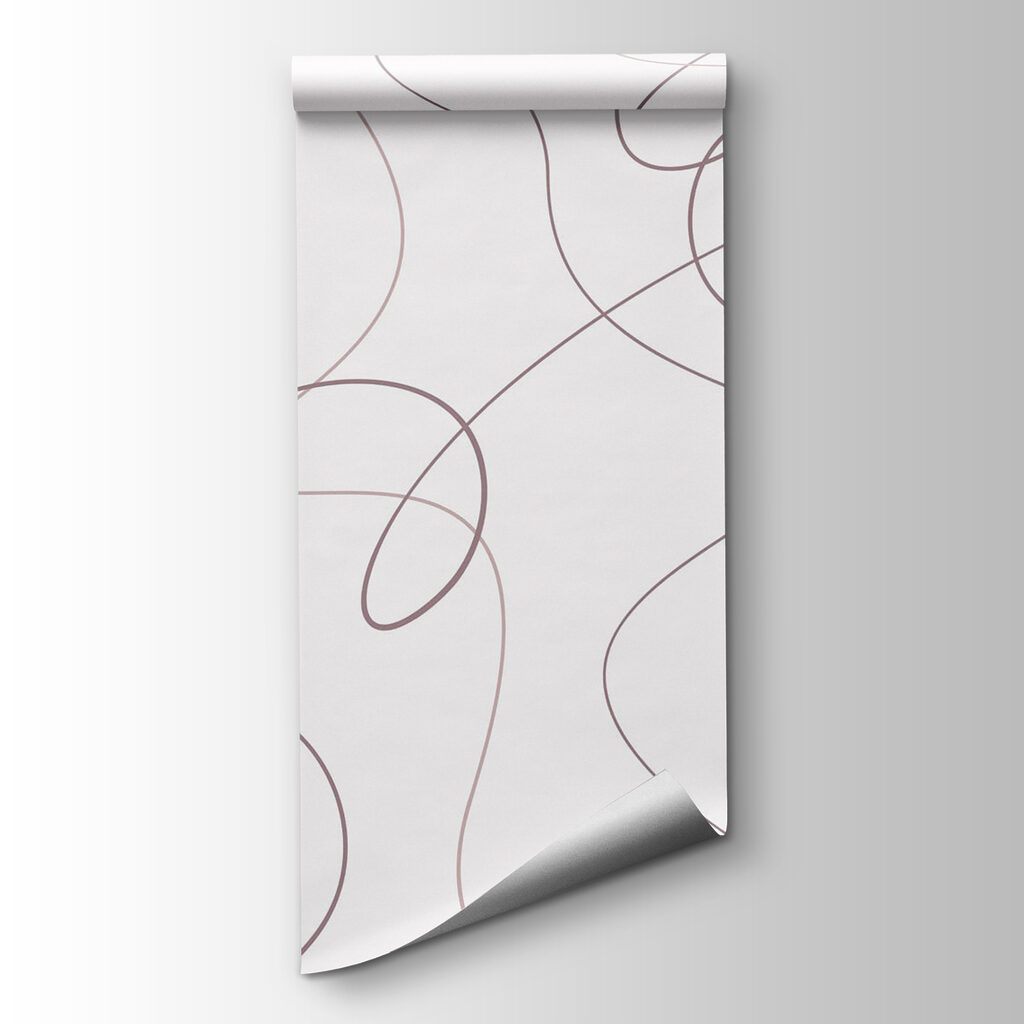 Loose loops on white — product view
