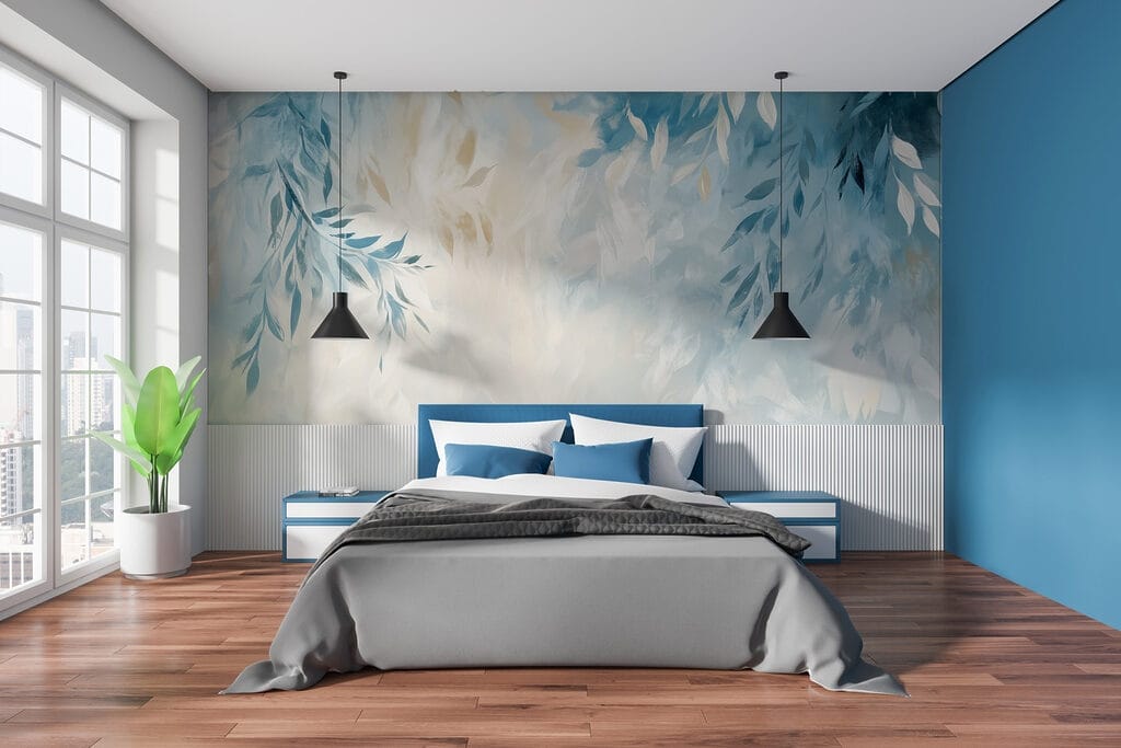 Leaves Through the Haze in an interior