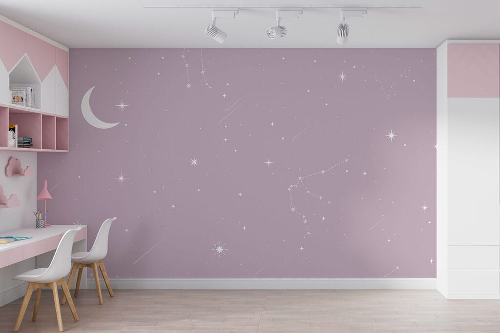 A Crescent and Stars in an interior
