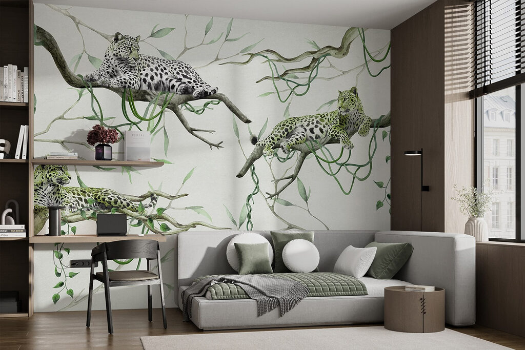 Leopards on Branches — interior 2