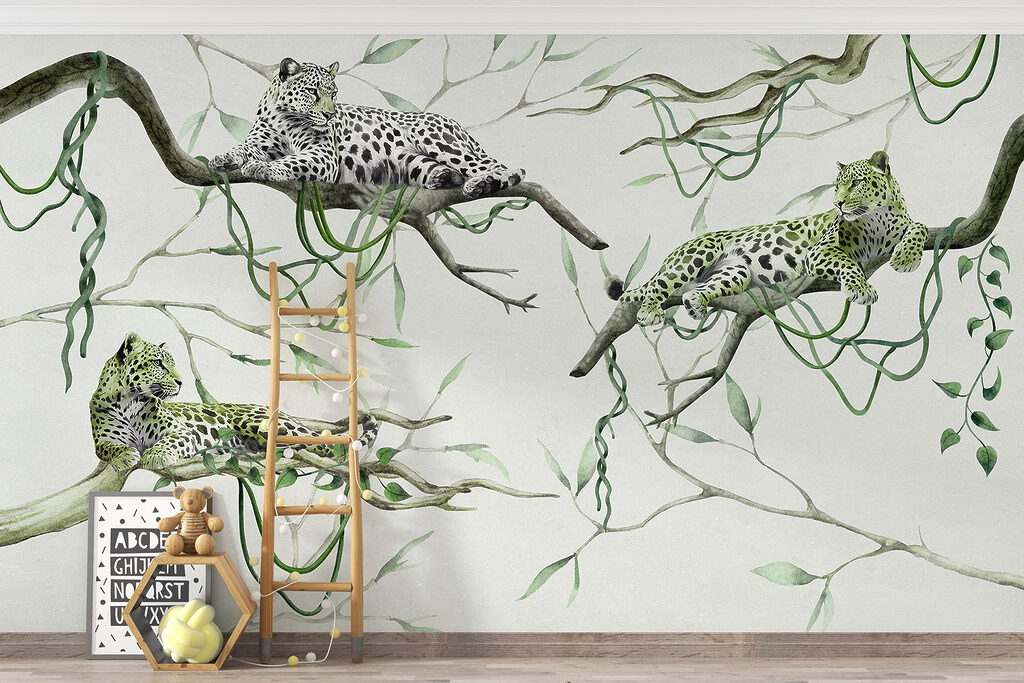 Leopards on Branches — interior 3