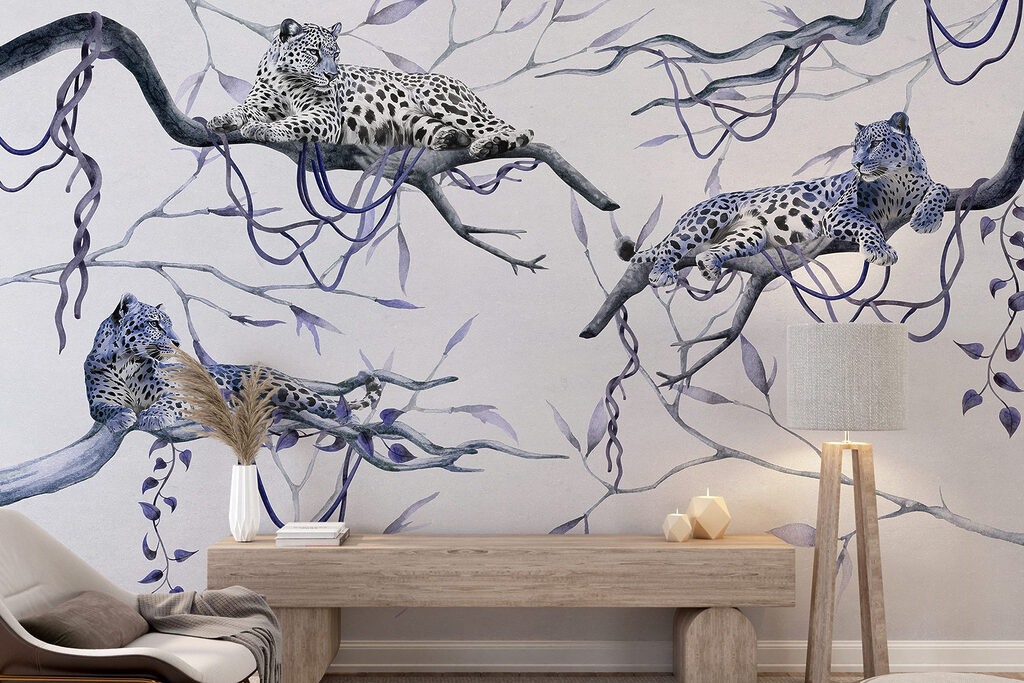 Leopards on Branches — interior 2