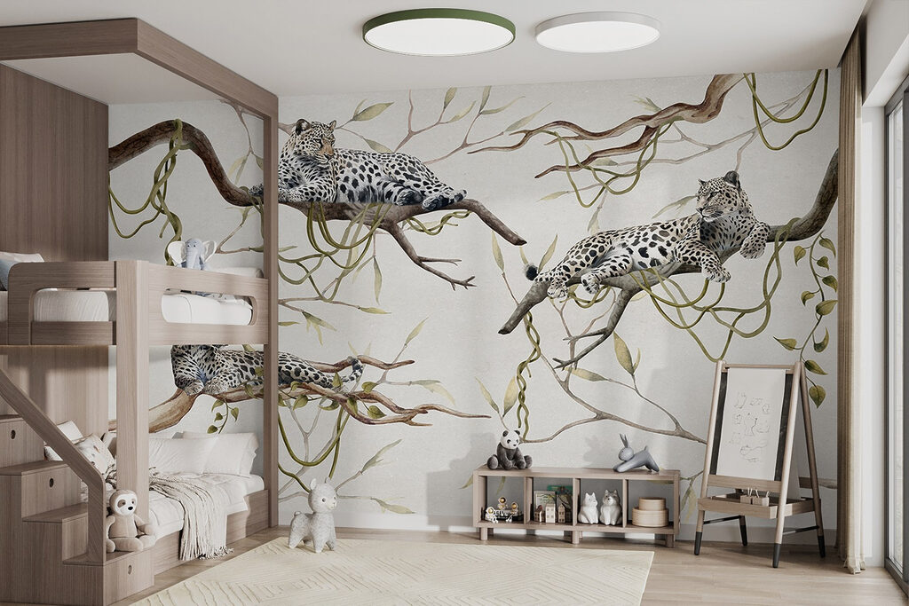 Leopards on Branches — interior 4