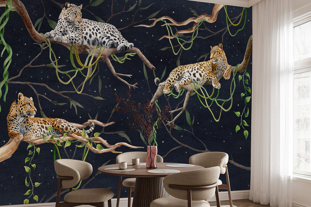 Leopards under the stars — interior 3
