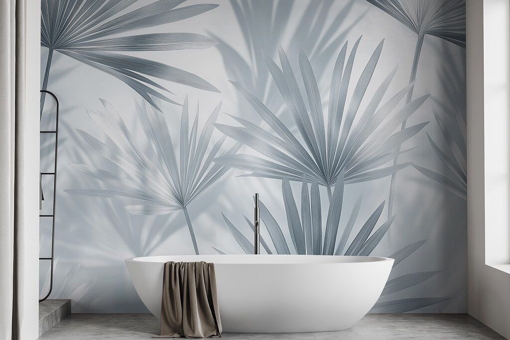 Palm Fans in Light — interior 5