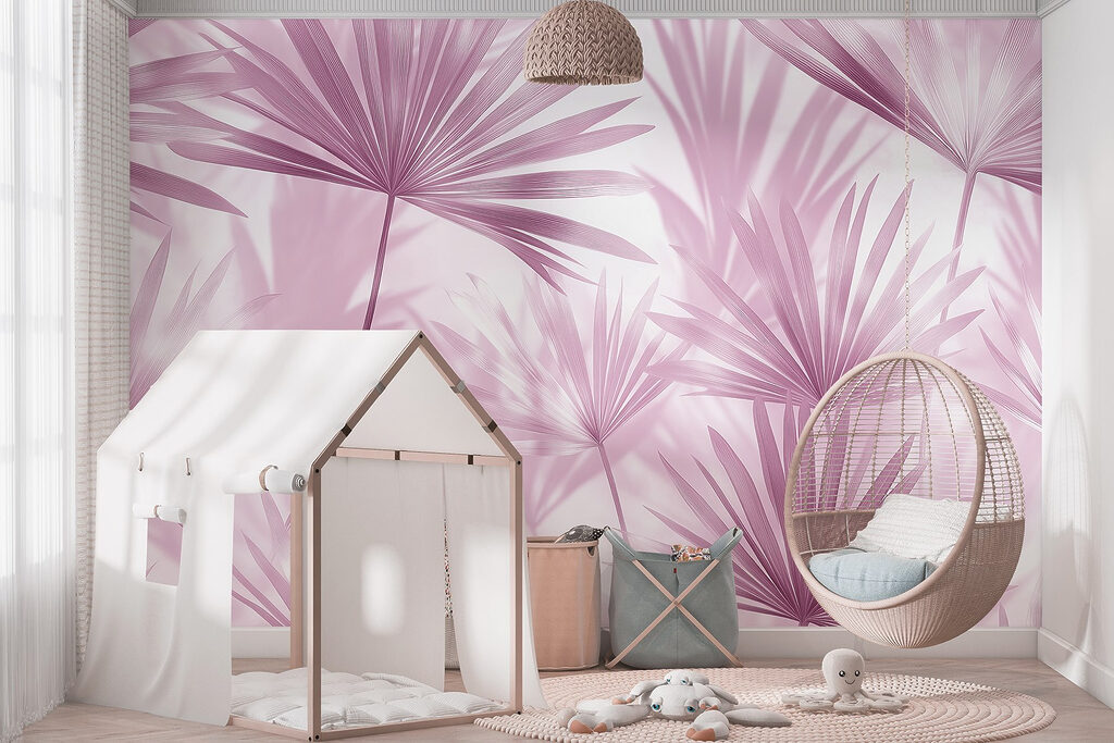 Palm Fans in Light — interior 4