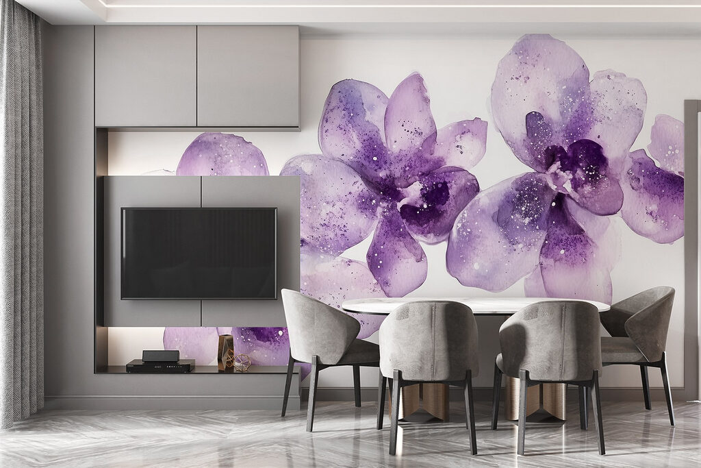 Orchids on a branch — interior 3