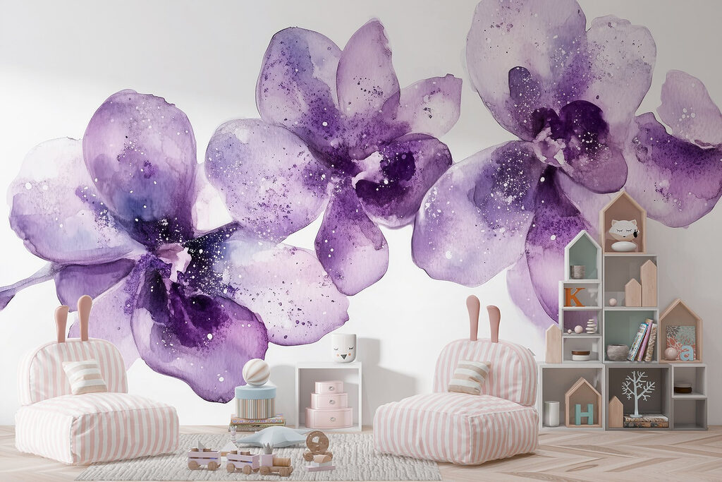 Orchids on a branch — interior 4