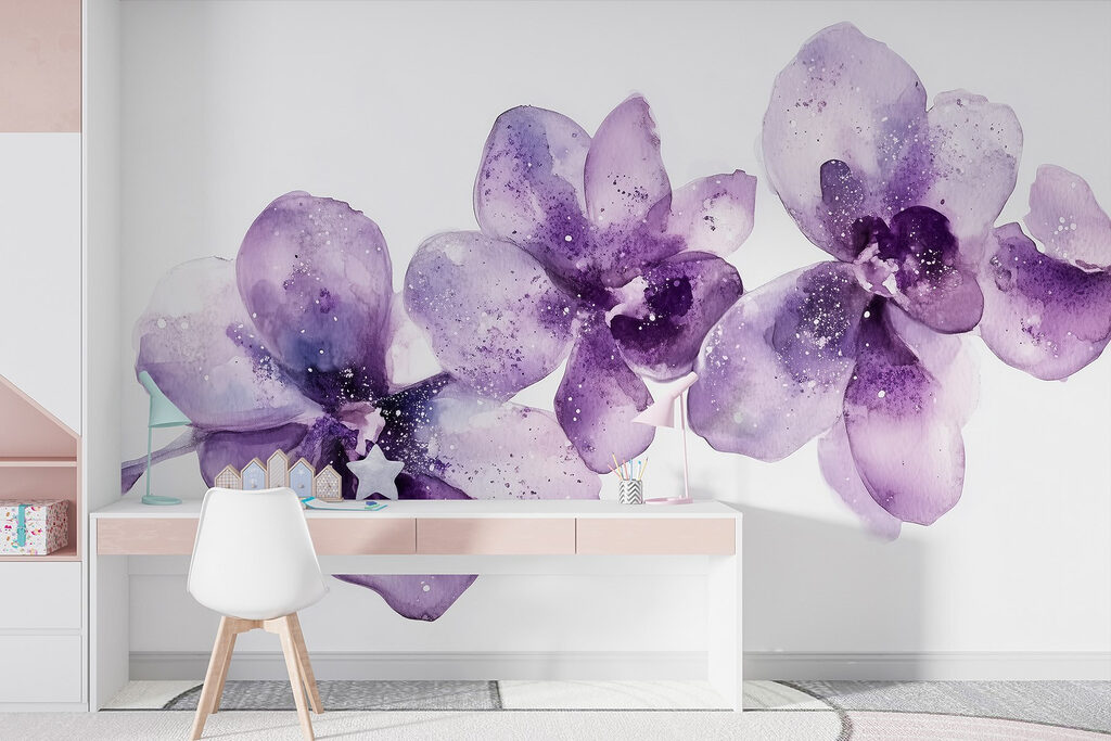 Orchids on a branch — interior 5